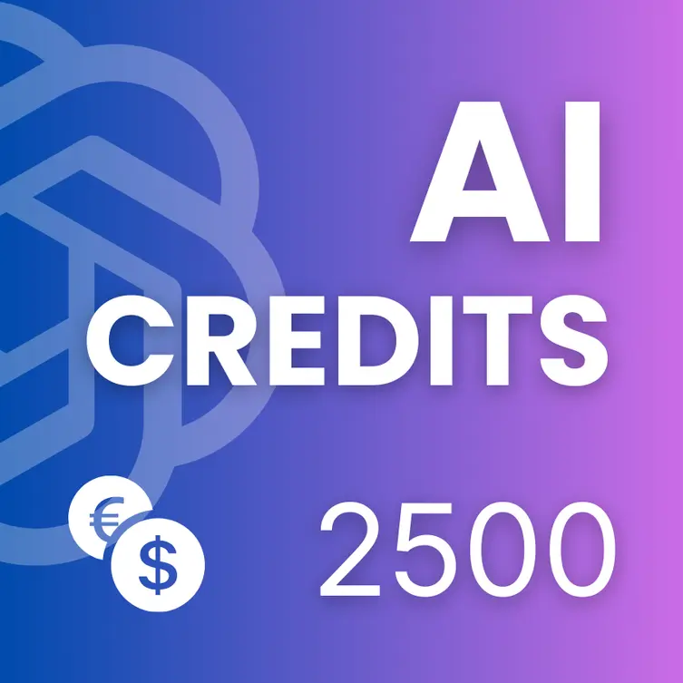 [AI2500] Pedigree App - AI Credits (2500)