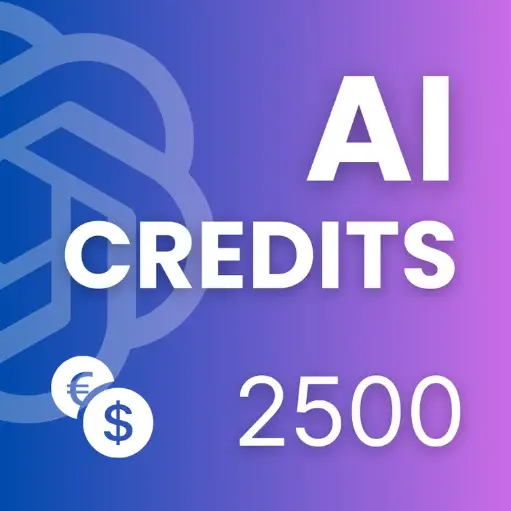 [AI2500] Pedigree App - AI Credits (2500)